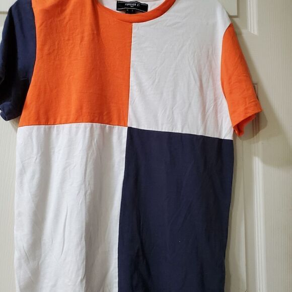 Forever 21 mens color block tee size small - Picture 4 of 6